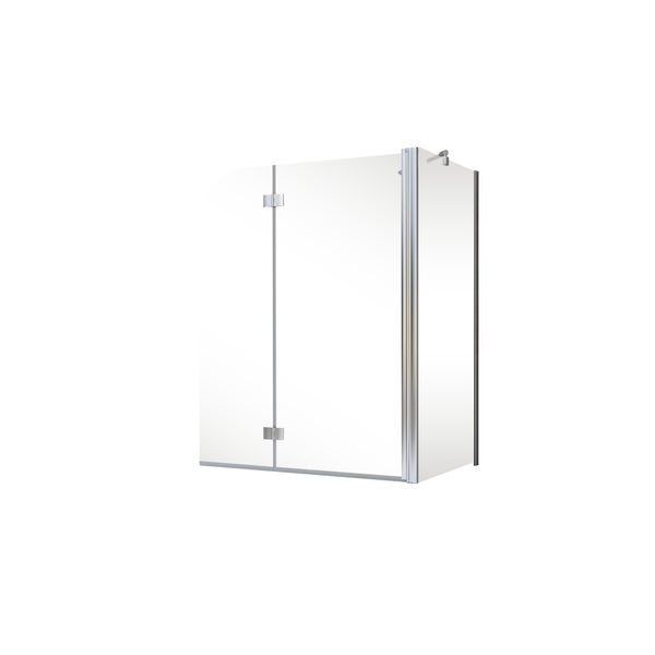 Duschkabine mit Eckeinstieg und Glasfront