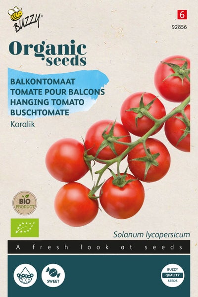 Buzzy Organic Seeds Balkontomate Koralik