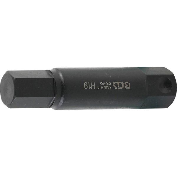 BGS Bit Länge 100 mm Antrieb Außensechskant 22 mm Innensechskant 19 mm - 5246-H19