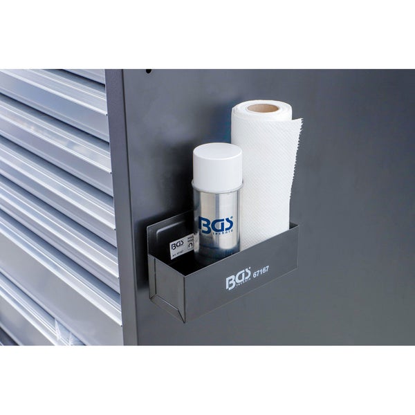 BGS Technic Magnethalterung mit Spraydose und Papierrolle