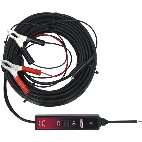 KS Tools Druckluft-Schlagschrauber mit Abmessungen und technischen Daten.