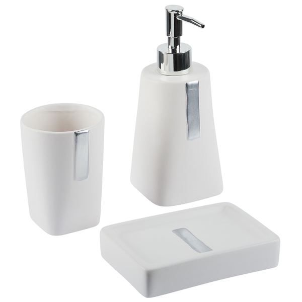 Badaccessoires Set 3-teilig SONANA Keramik Hellbeige