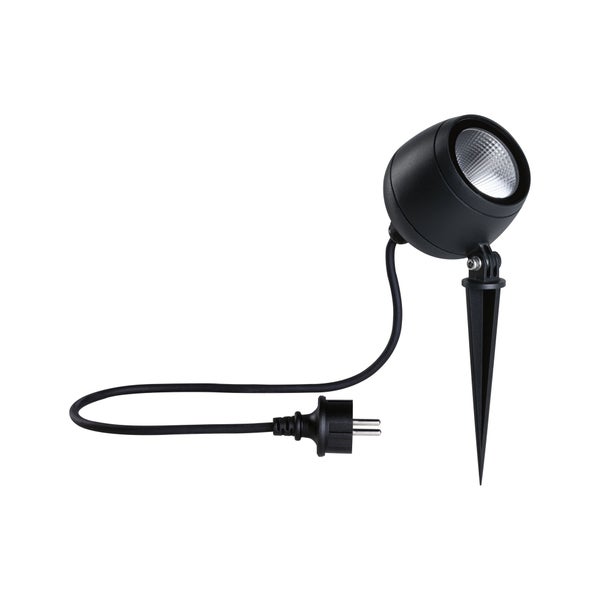 Gartenstrahler mit Erdspieß und Stecker