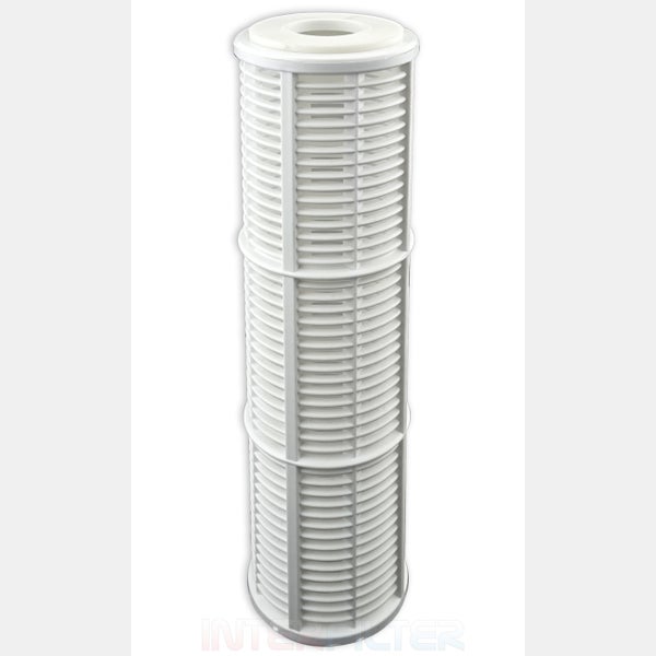Ersatzfilterkartusche für Wasserfilter aus Kunststoff