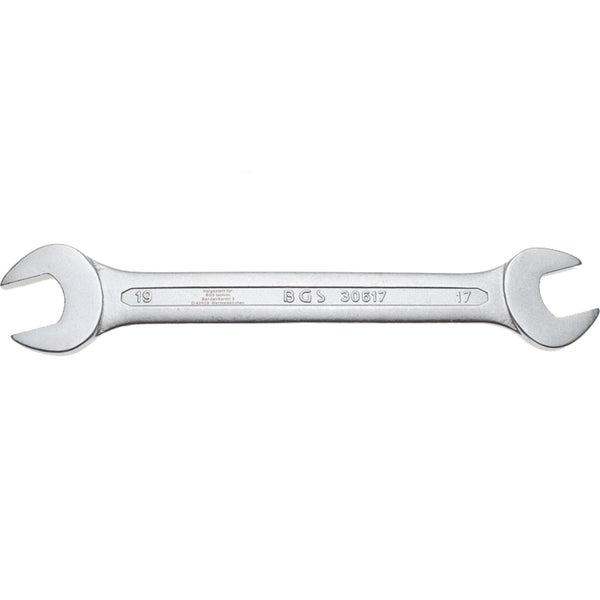 BGS Doppel-Maulschlüssel SW 17x19 mm - 30617