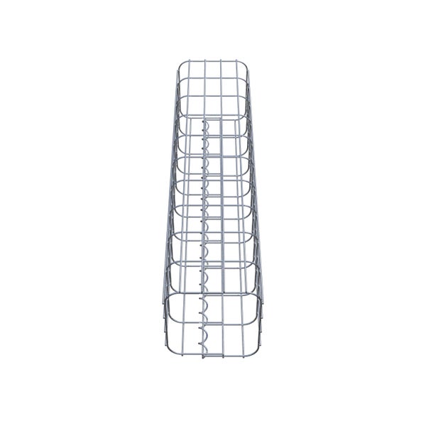 Gabionensäule 22 x 22 cm, MW 5 x 10 cm eckig - Höhe: 1,00 m