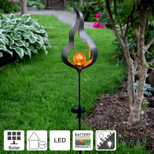 Dekorative Glaskuppel mit LED-beleuchteter Tanne und Tiermotiven, benötigt zwei AA-Batterien, mit Timerfunktion, circa 19,5 cm hoch und 11,5 cm breit