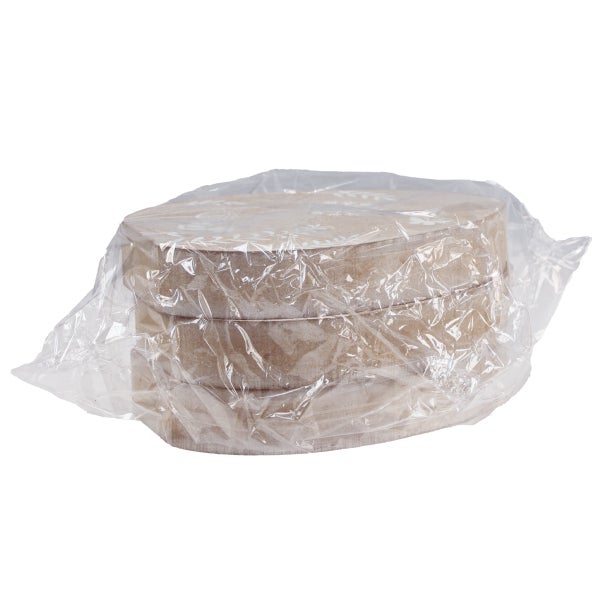 Verpackung mit drei runden Untersetzern