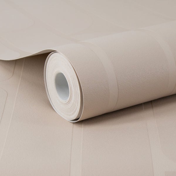 Tapetenrolle mit geometrischem Muster