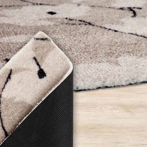 Teppich mit Muster und rutschfester Unterseite