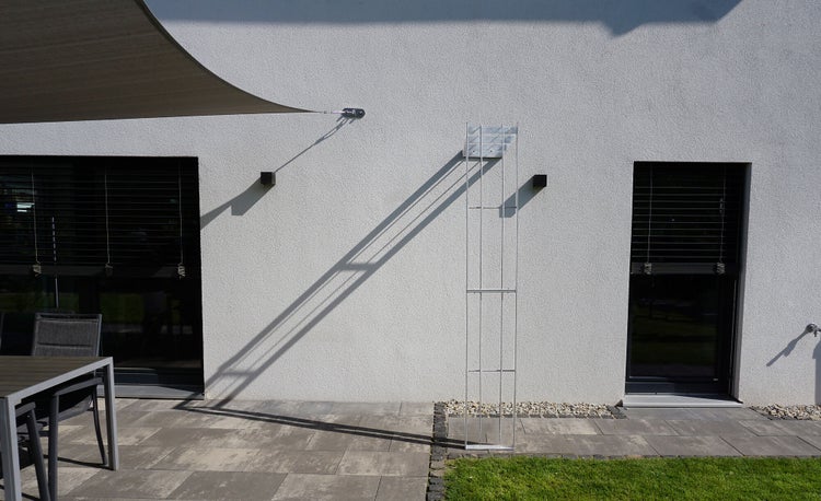 Wandrosenbogen ELEO Savona 117x37x230 cm Metall feuerverzinkt