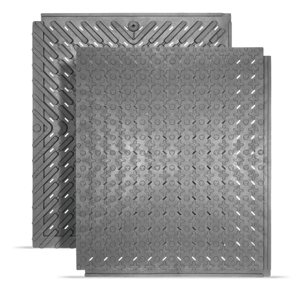 FG Kunststoffmatten Reitplatzmatten » geschlitzt « 20kg x 45 Palette 900kg Palette