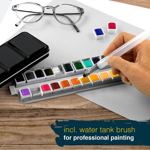 Artina Colaro Aquarell Wasserfarben 24er Set