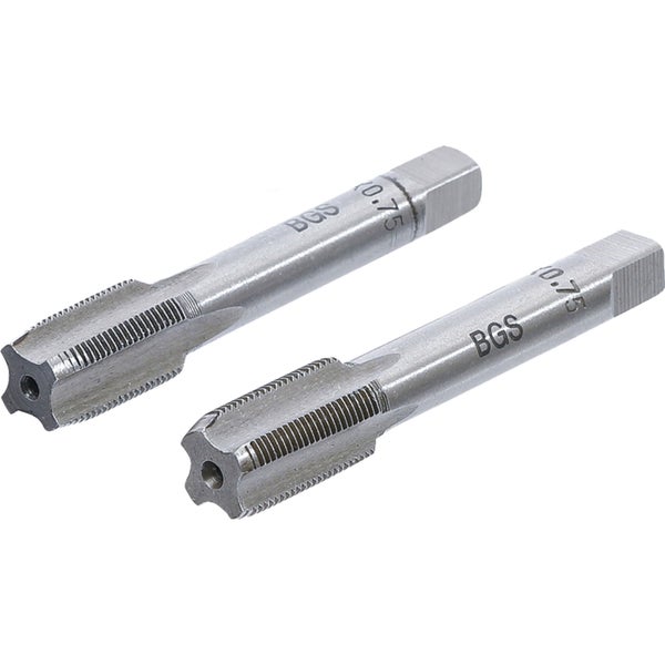 BGS Gewindebohrer Vor- und Fertigschneider M11 x 0,75 2tlg. - 1900-M11X0.75-B