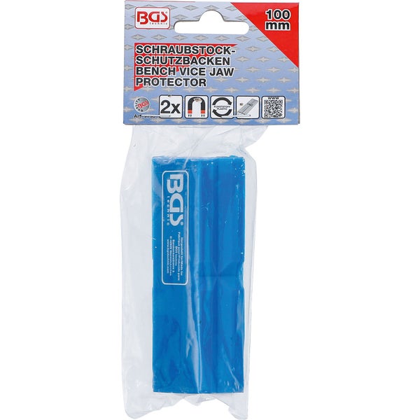 BGS Schraubstock-Schutzbacken Kunststoff Breite 100 mm 2tlg. - 9796