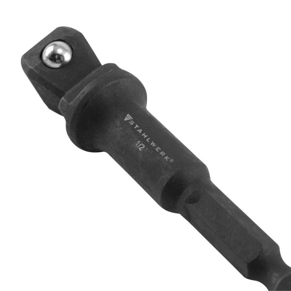 STAHLWERK Steckschlüssel-Adapter-Set 3-teilig aus Chrom-Molybdän