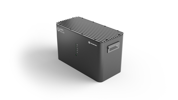 HEPA Solar Stromspeicher mit Envertech Logo
