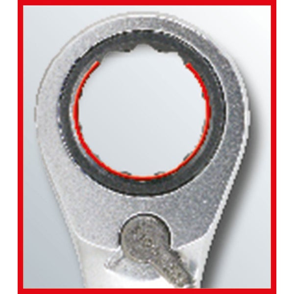 Detailansicht eines Knarrenkopfes