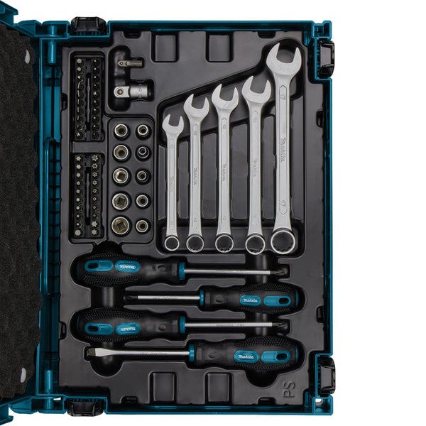 Makita Werkzeug-Set 87tlg. im MAKPAC - E-11542