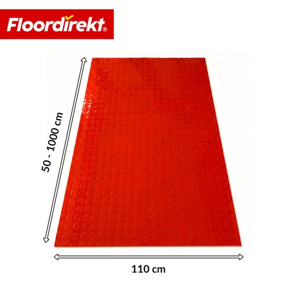 Floor direkt Fußmatte mit Noppen, 110 x 50 bis 1000 Zentimeter