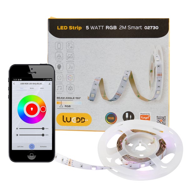Smarter LED-Streifen RGB 2m 5W