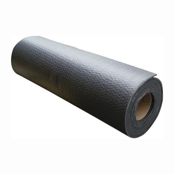 Gummiläufer mit Noppenstruktur auf Rolle