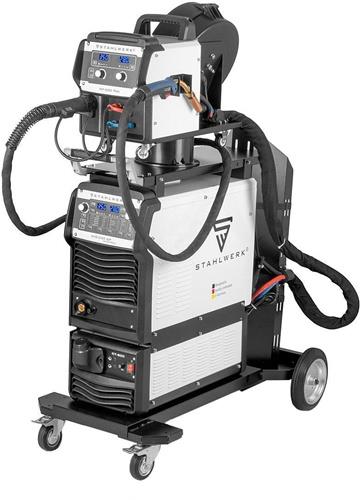 STAHLWERK MIG 350 DP Schweissgerät mit Zubehör