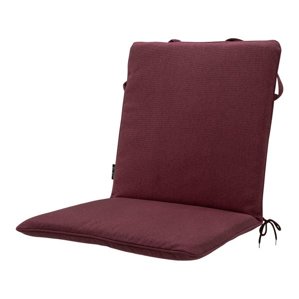 Stuhlauflage Stapelstuhl Bordeaux Canvas Eco+ - Ca. 97x49 cm - 4er-Set