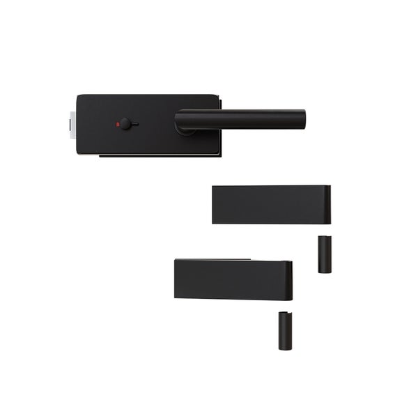 Türbeschlag mit Drückergarnitur und Zubehör