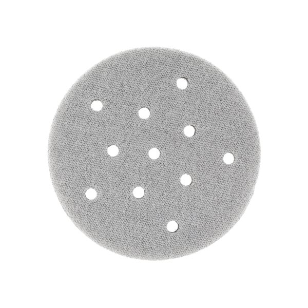 Mirka Iridium Soft Schleifscheiben Ø 77 mm / Korn P1500 / Klett Multifit / 20 Stück / schaumbasiertes Schleifmittel für präzises Trockenschleifen, Klarlackschliff, Finish
