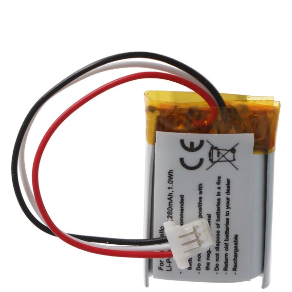 Akku passend für Nest Hello Smart Wi-Fi Video Doorbell, NC5100US, Li-Polymer, 3,7V, 280mAh, 1,0Wh