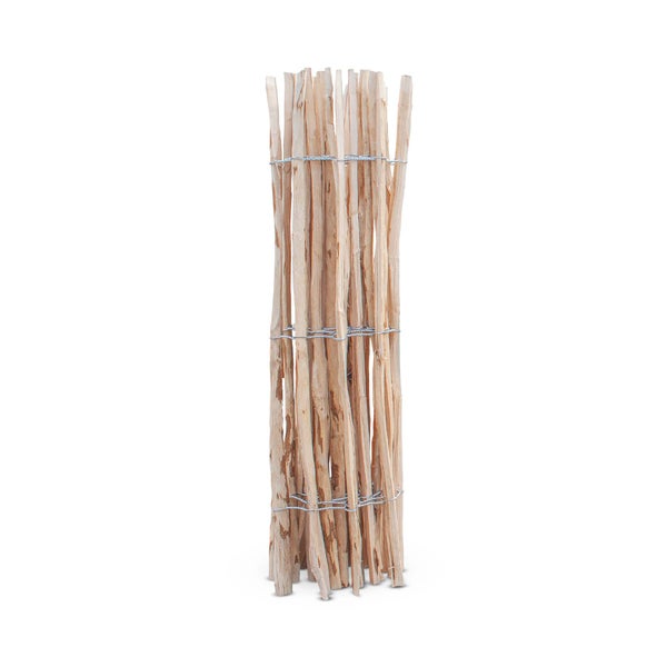 Staketenzaun Haselnuss Höhe 100 cm, Länge 5 Meter, Lattenabstand 7-9 cm