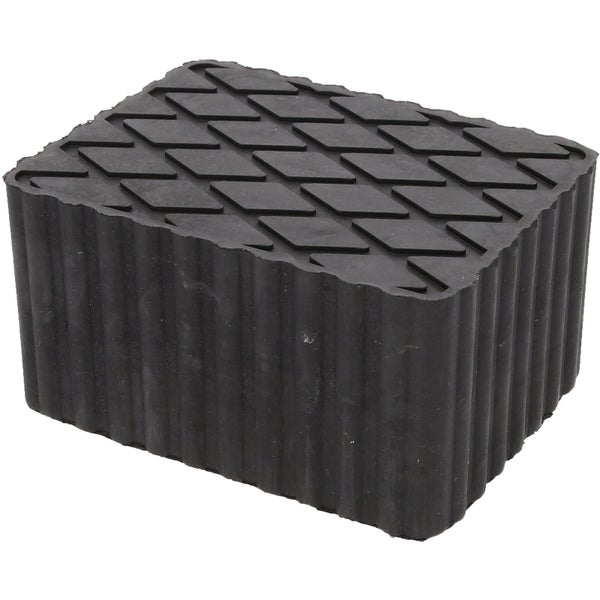 Gummiblock mit Rillenprofil