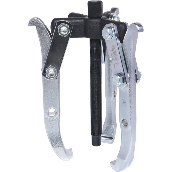 Technische Zeichnung eines Abziehers mit Maßangaben und KS Tools Logo.