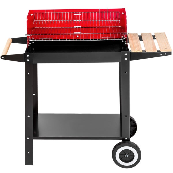 Grillwagen tectake  mit 2 Rädern 86 x 34 x 80 cm