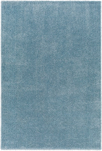 Moderner Hochfloriger Shaggy Teppich Blau 160x213 cm CLAIRE