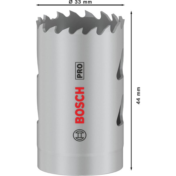 Bosch Pro Lochsäge, Durchmesser 33 mm, Höhe 44 mm