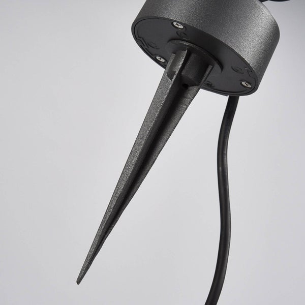 Lucande LED Gavin in Schwarz aus Aluminium (1 flammig, )