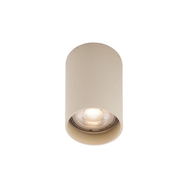 Moderner Einbaustrahler Beige GU10 50mm rund - Tuba