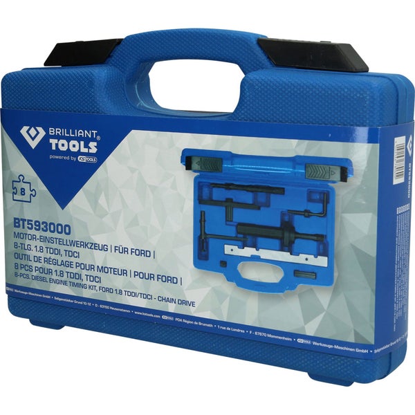 Motor-Einstellwerkzeug für Ford 1.8 TDDI und TDCI im Werkzeugkoffer