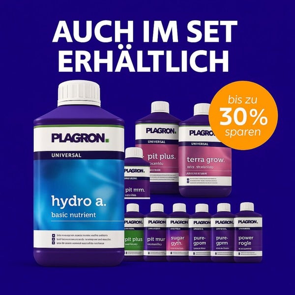 Plagron Düngemittel Set für Pflanzen mit bis zu 30 Prozent Rabatt