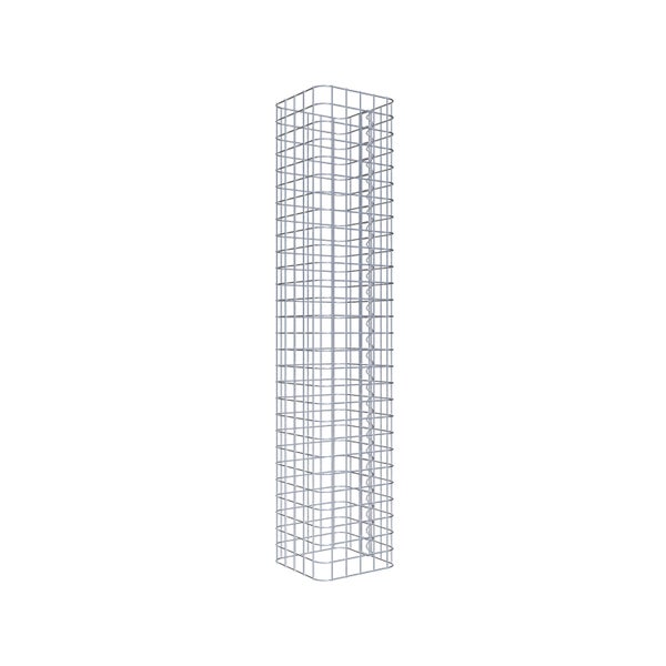 Gabionensäule 27 x 27 cm MW 5 x 5 cm eckig - Höhe: 1,40 m