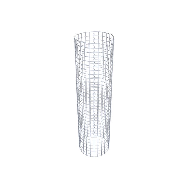 Gabionensäule Durchmesser 42 cm MW 5 x 5 cm rund - Höhe: 160 cm
