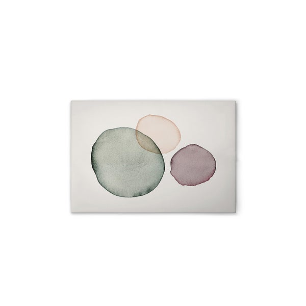 Dekorative Wandkunst mit Kreisdesign