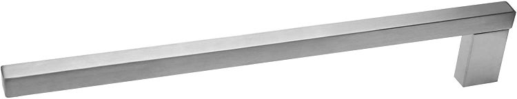 Moderner Edelstahl Möbelgriff mit eckigem Design für Schränke und Schubladen