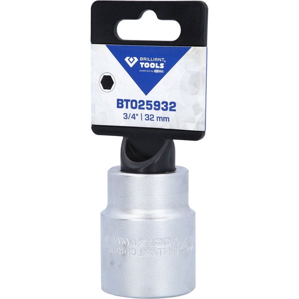 Brilliant Tools Steckschlüssel, 32 mm