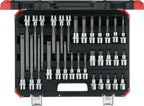 Gedore Red Steckschlüsselsatz R6800 3032 32tlg. 1/2 für Innen-Torx-Schrauben - 3301577