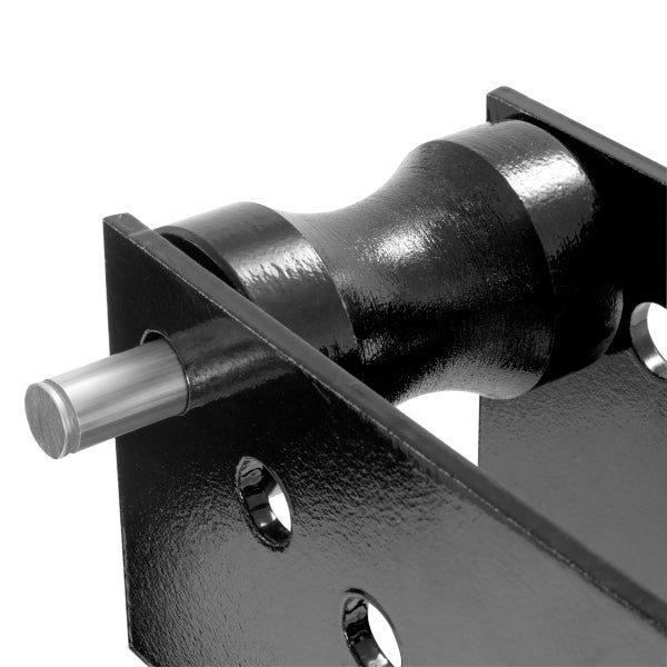 Rohrauflage mit Rolle für Rohrbearbeitung