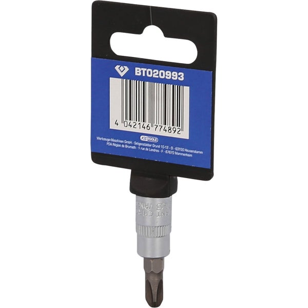 BRILLIANT TOOLS 1/4 PH Kreuzschlitz Bit-Stecknuss PH3 - BT020993
