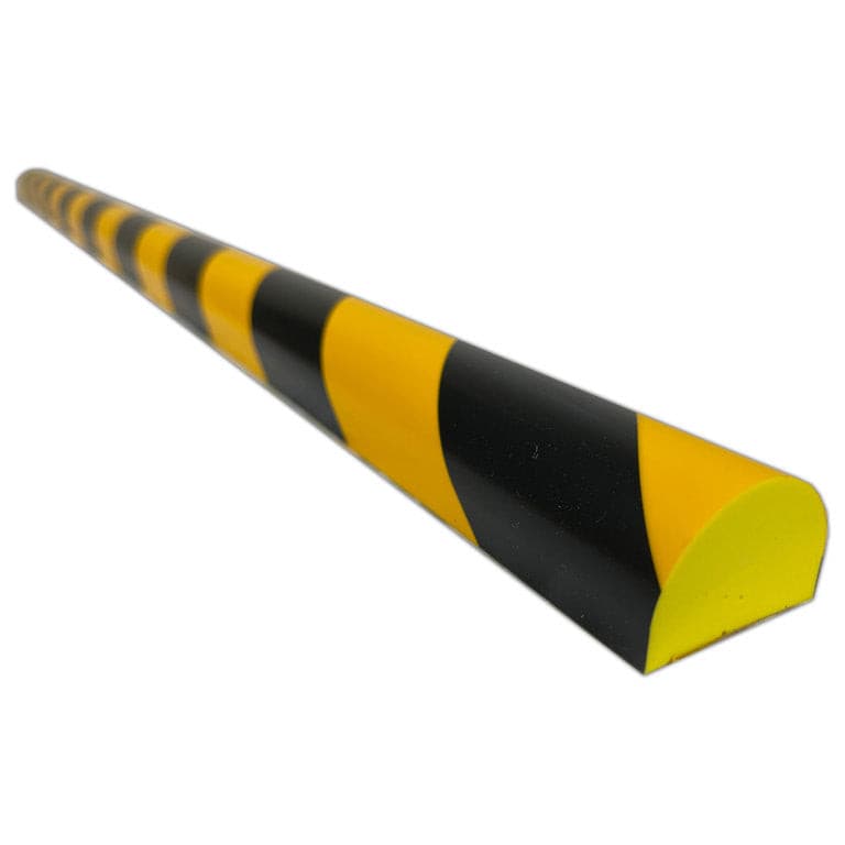 UvV Protect Schutzprofil  in schwarz gelb 1 Meter PU-Schaum verschiedene Formen / Typ C